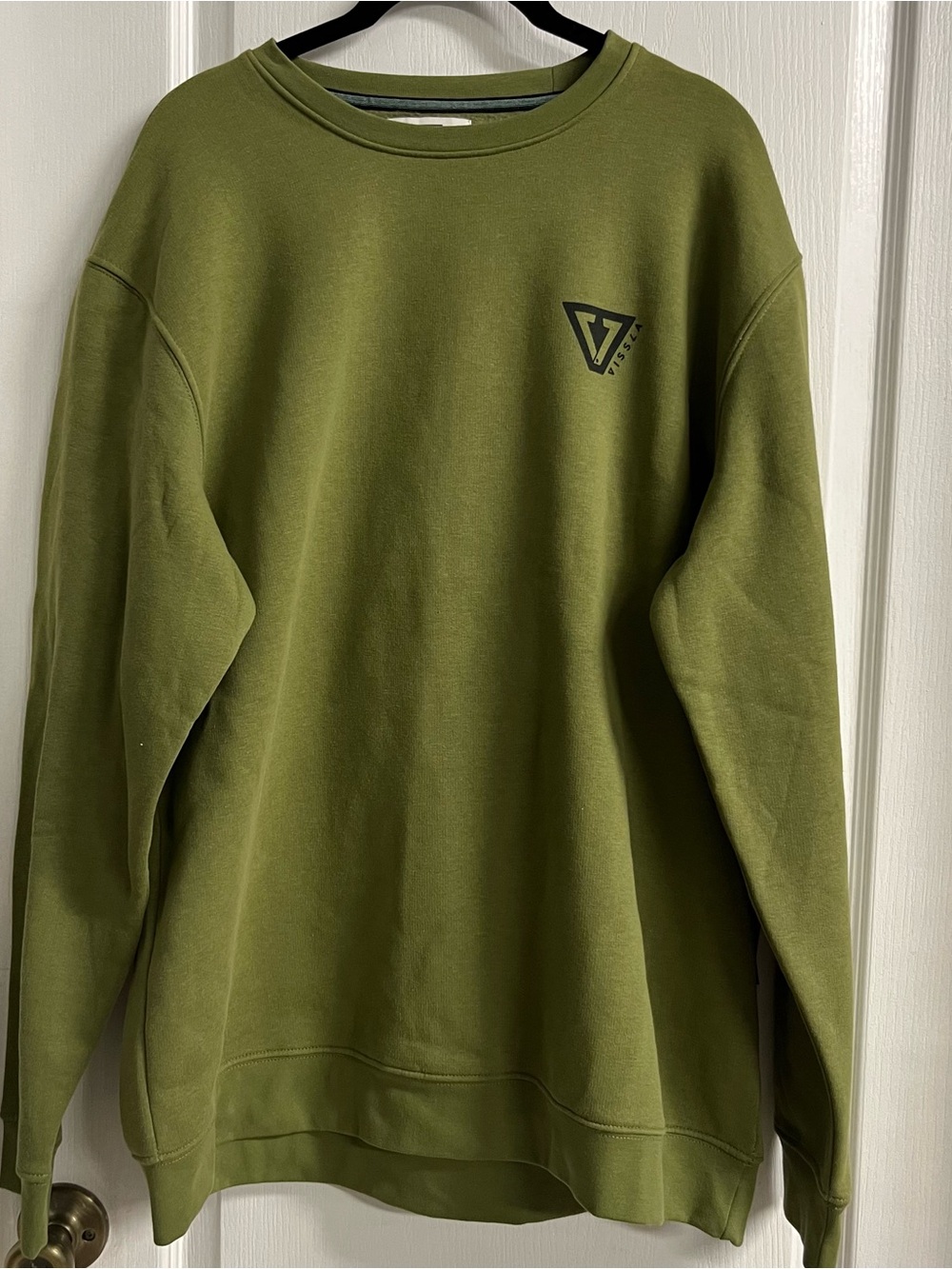 VISSLA Olive Green Crewneck Sweatshirt